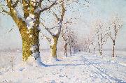 Walter Moras, A sunny winters day